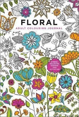 Adult Colouring Journal: Floral by Fay Martin