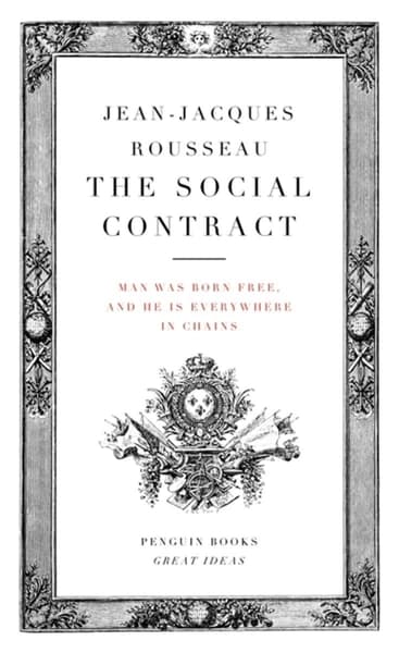 Great Ideas Social Contract by Jean Jacques Rousseau