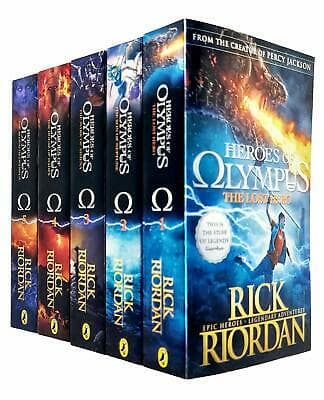 Heroes of Olympus 5 Book Collection by Rick Riordan