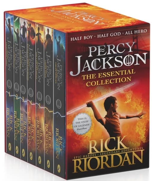 Percy Jackson Collection 7 Books Set by Rick Riordan