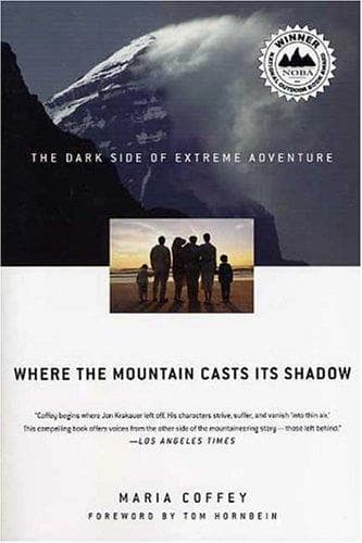 Where the mountain casts its shadow by Maria Coffey