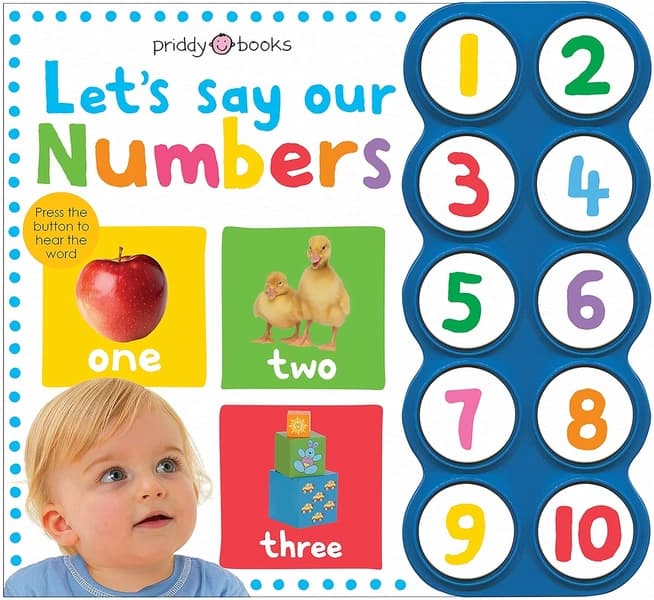 Simple First Words Let's Say Our Numbers by Roger Priddy