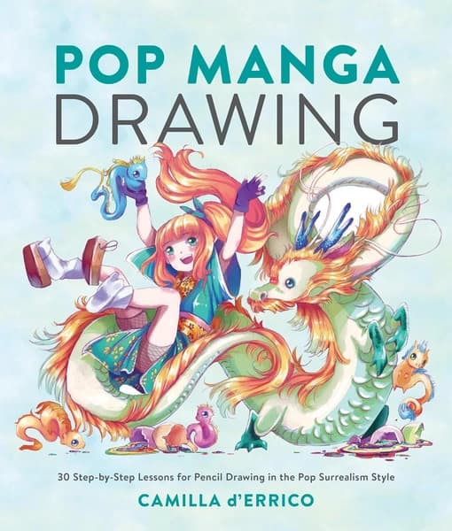 Pop Manga Drawing by Camilla d Errico