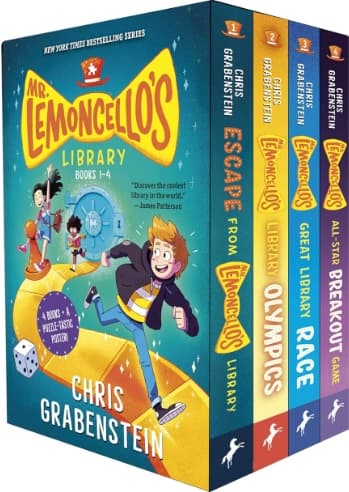 Mr. Lemoncello's Library Books 1-4 (Boxed Set) by Chris Grabenstein