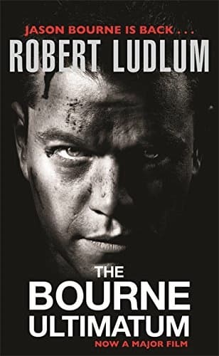 The bourne ultimatum, now a major film by Robert Ludlum