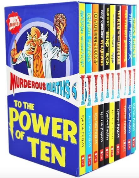Murderous Maths Box Set – To the Power of Ten by Poskitt Kjartan