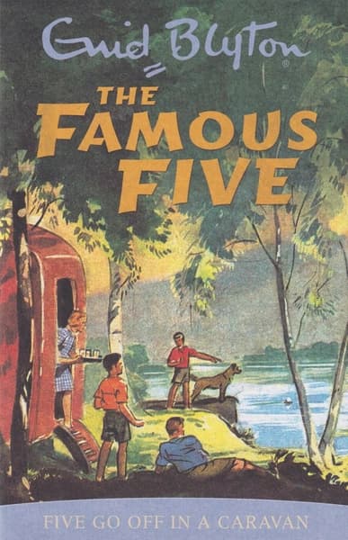 Five Go To Off In Caravan by Enid Blyton