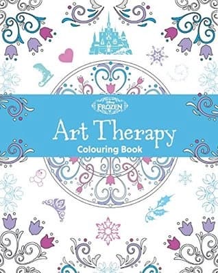 Disney Frozen Art Therapy Colouring Book by Parragon Books