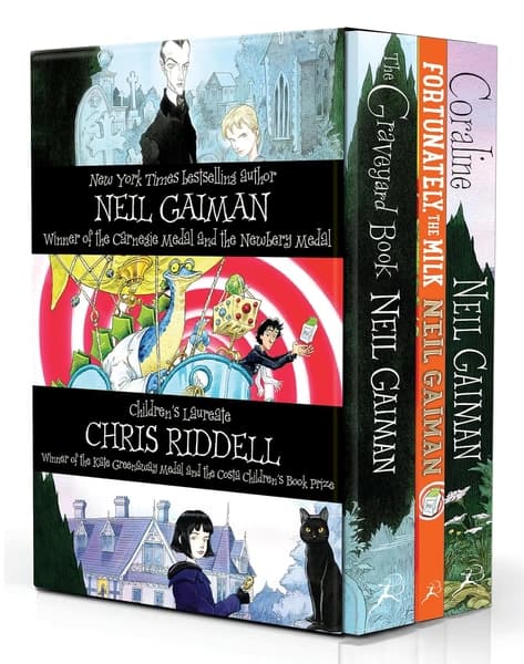 Neil Gaiman and Chris Riddell Box Set by Neil Gaiman