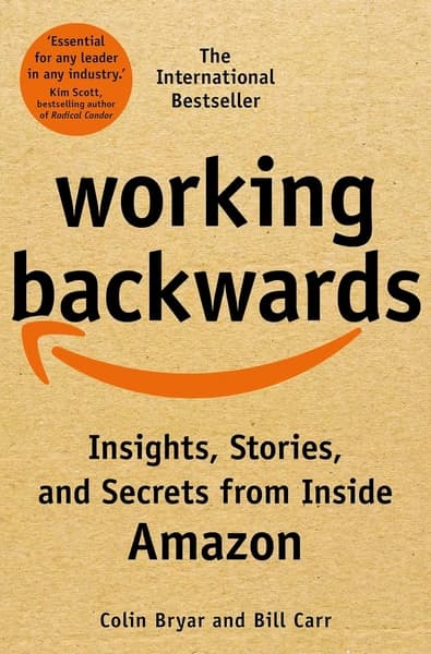 Working Backwards by Bill Carr