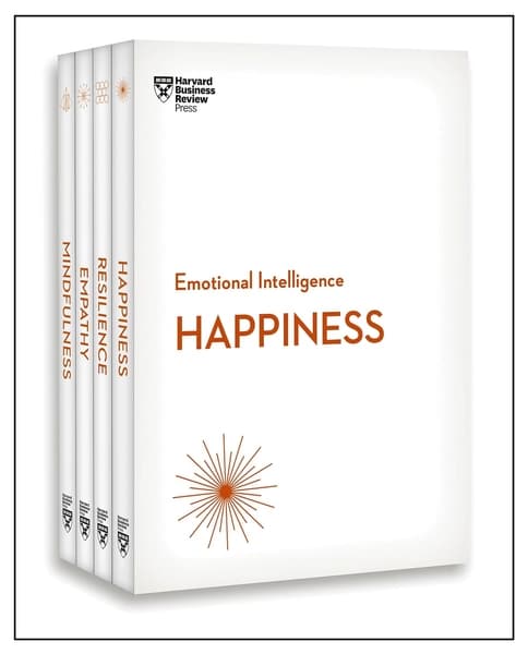 Harvard Business Review Emotional Intelligence Collection (4 Books) (HBR Emotional Intelligence Series) by Daniel Goleman, Harvard Business Review, Ellen Langer