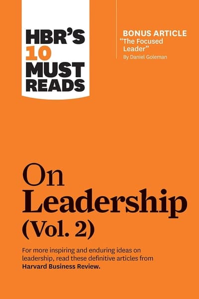 HBR's 10 Must Reads on Leadership by Harvard Business Review