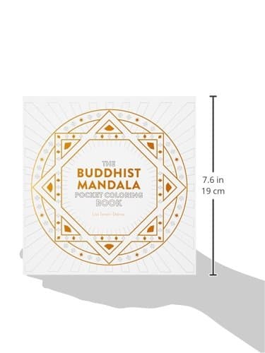 The Buddhist Mandala Pocket Coloring Book by Lisa Tenzin Dolma