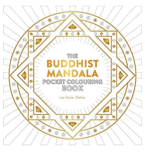 The Buddhist Mandala Pocket Colouring Book by Lisa Tenzin Dolma