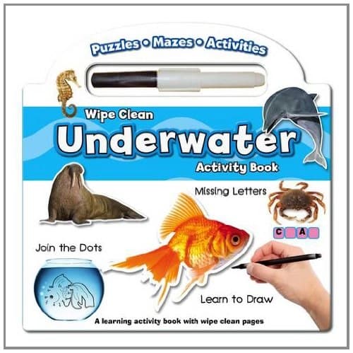 Wipe Clean Numbers Activity Book by North Parade Publishing