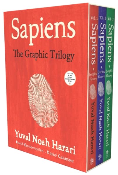 Sapiens Graphic Novel Boxset: 3 Books by Yuval Noah Harari, David Vandermeulen