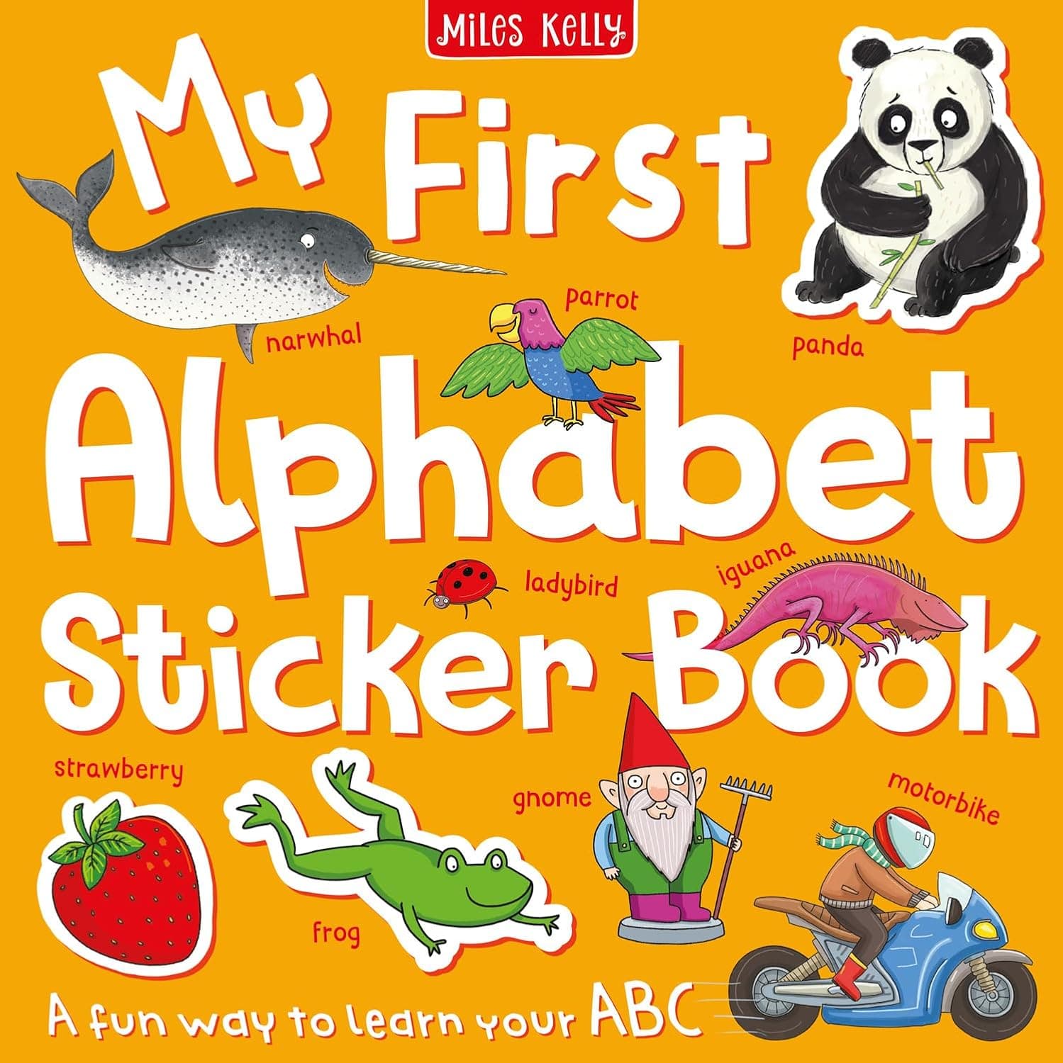 My First Alphabet Sticker Book by Miles Kelly