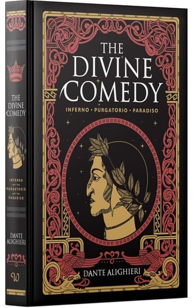 The Divine Comedy: Inferno; Purgatorio; Paradiso (Deluxe Leatherbound) by Dante Alighieri
