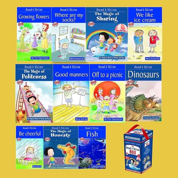 The Read and Shine Box 1 by Unassigned
