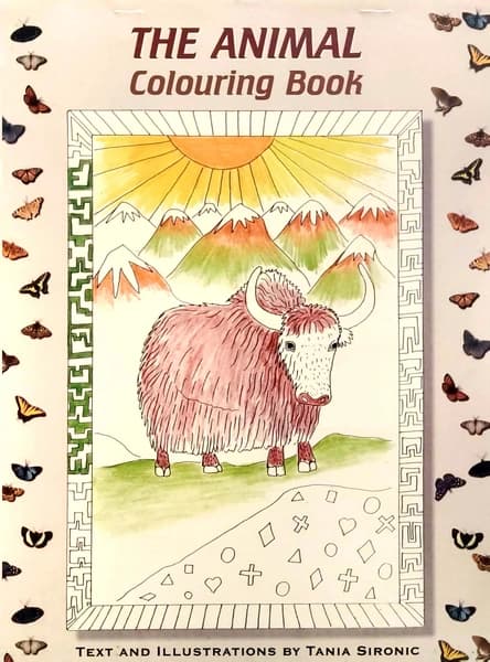 The Animal Colouring Book by Tania Sironic