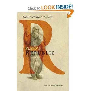 PLATO'S REPUBLIC - A BIOGRAPHY by Simon, Blackburn