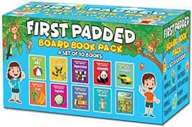 First Padded Board Books A Set of 10 Books by Board Book