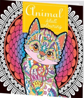Animal Adult Colouring Books by Hello Friend Books