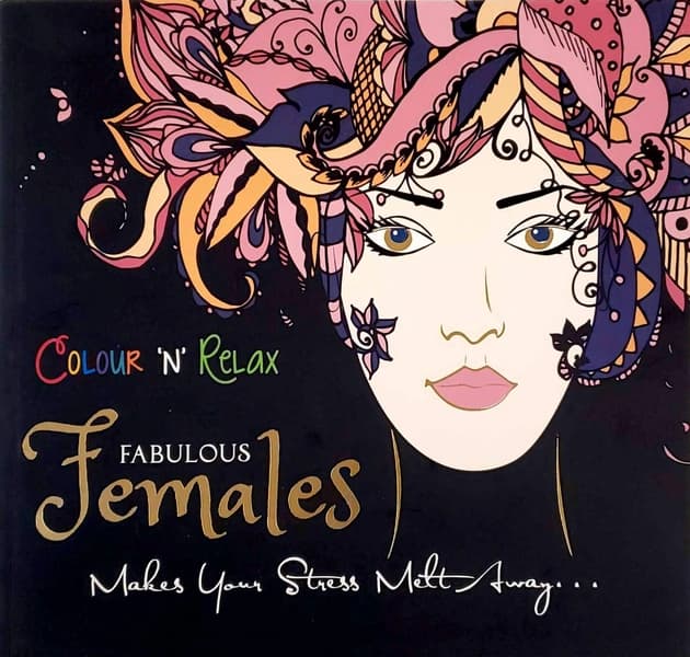 Colour 'N’ Relax Fabulous Females by Sunrise Publishers