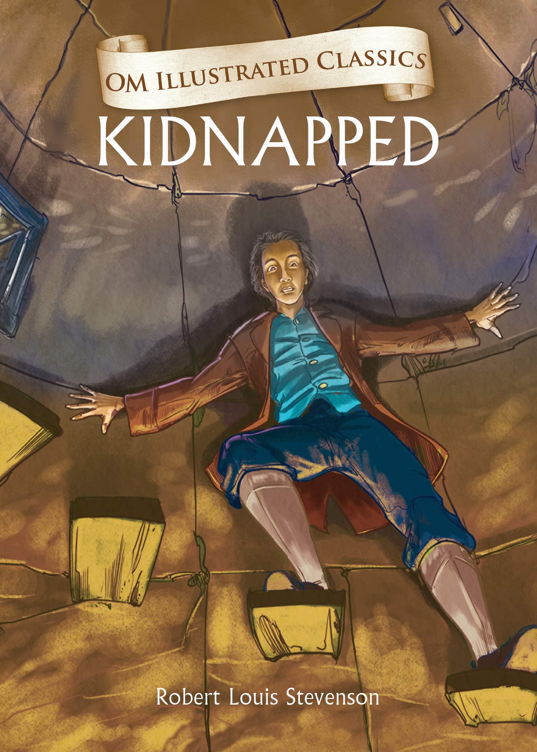 Om Illustrated Classics Kidnapped by Robert Louis Stevenson