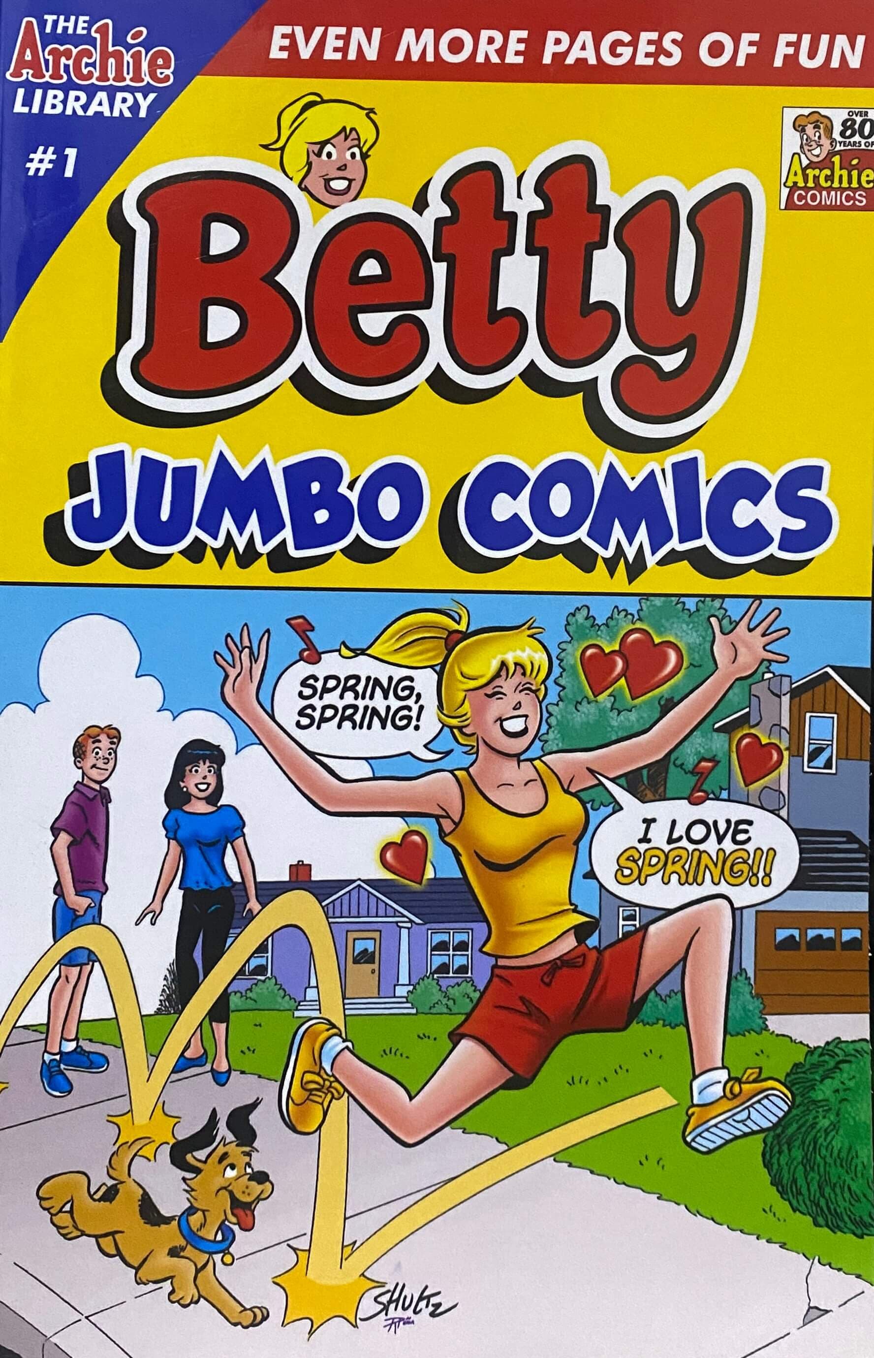 Betty Jumbo Comics #1 by Archie Comics
