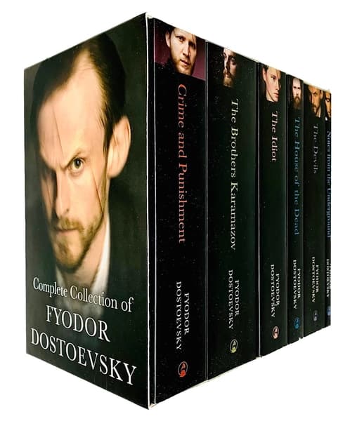 Complete Collection Of Fyodor Dostoevsky 6 Books Box Set by Fyodor Dostoevsky