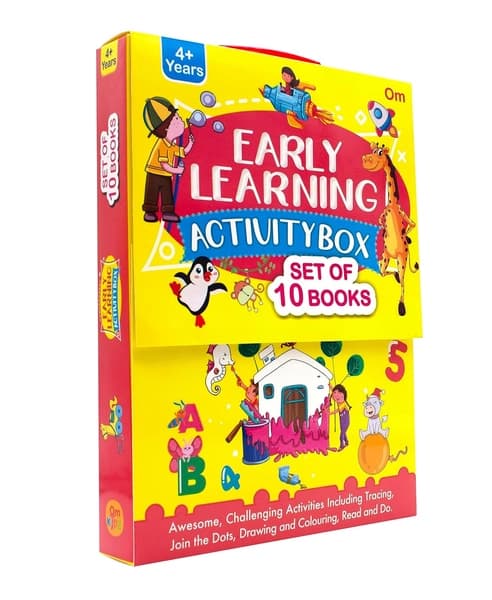 Early Learning Activity box - Set of 10 books by Om Books Editorial Team