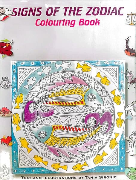 Signs of the Zodiac Colouring Book by Unassigned